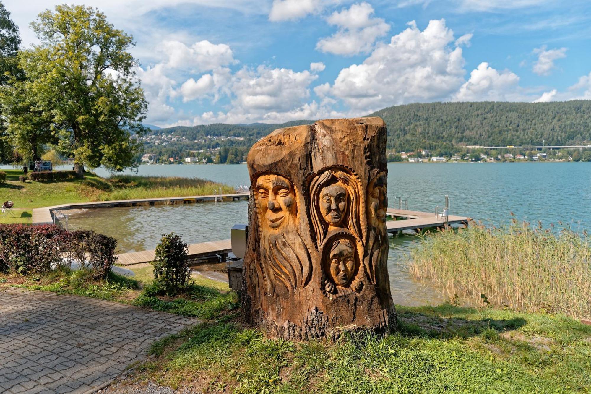 Jugend- und Familiengästehaus Cap Wörth Velden am Wörthersee Exterior foto