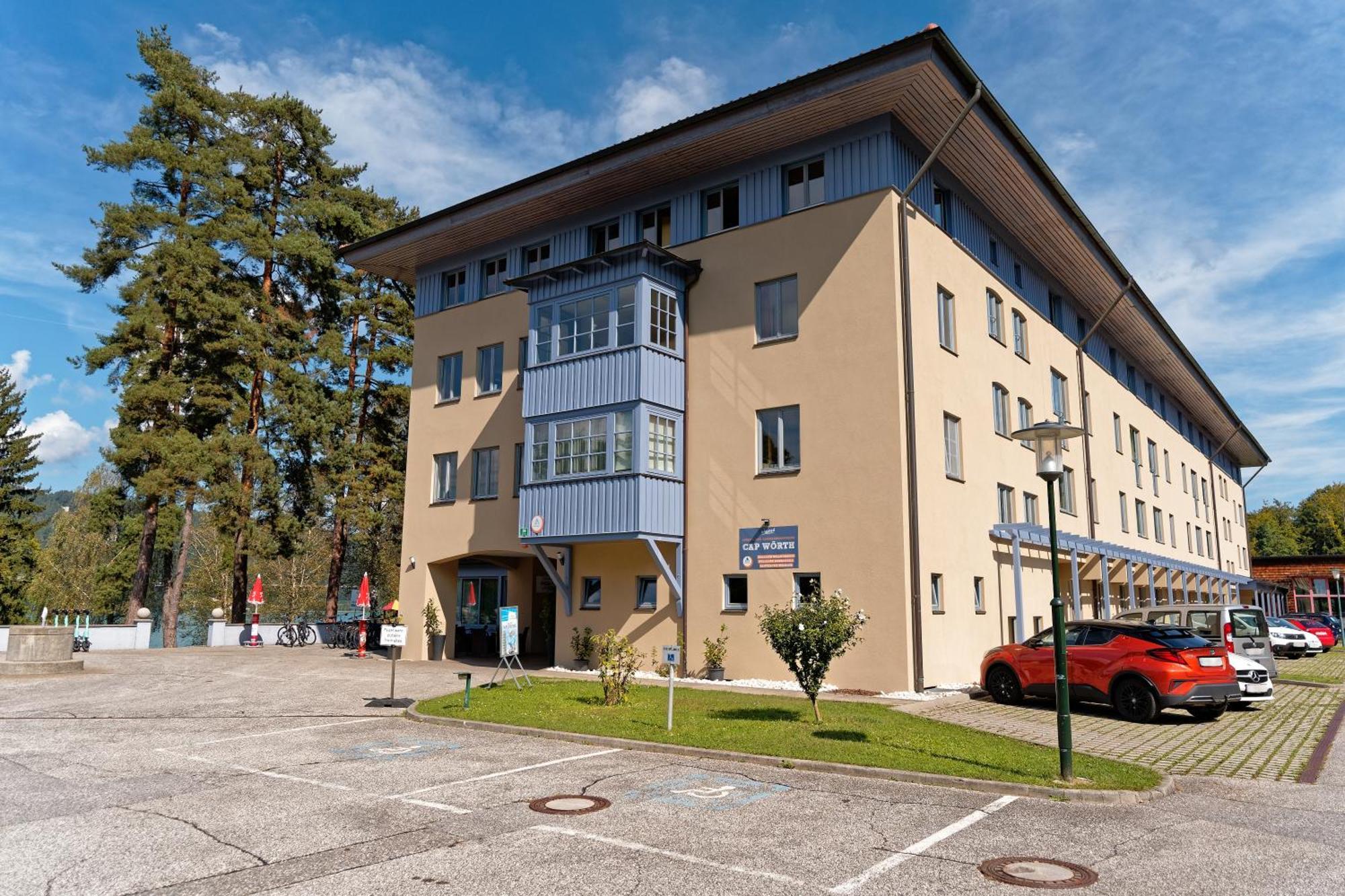 Hostel Jugend- und Familiengästehaus Cap Wörth Velden am Wörthersee Exterior foto