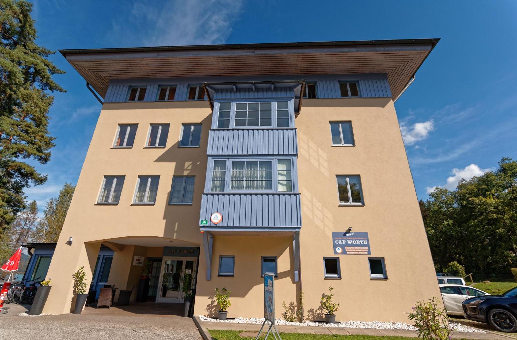 Jugend- und Familiengästehaus Cap Wörth Velden am Wörthersee Exterior foto